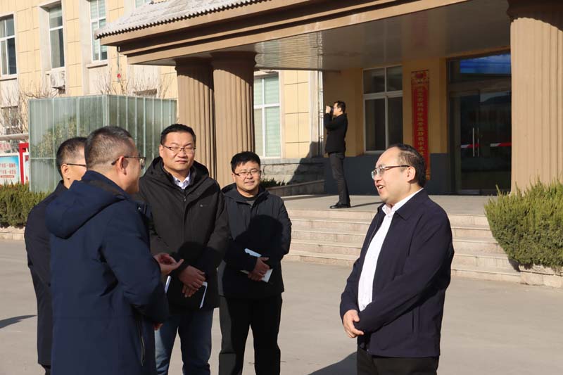 臨朐縣委副書記劉華東蒞臨臨朐公司指導(dǎo)工作